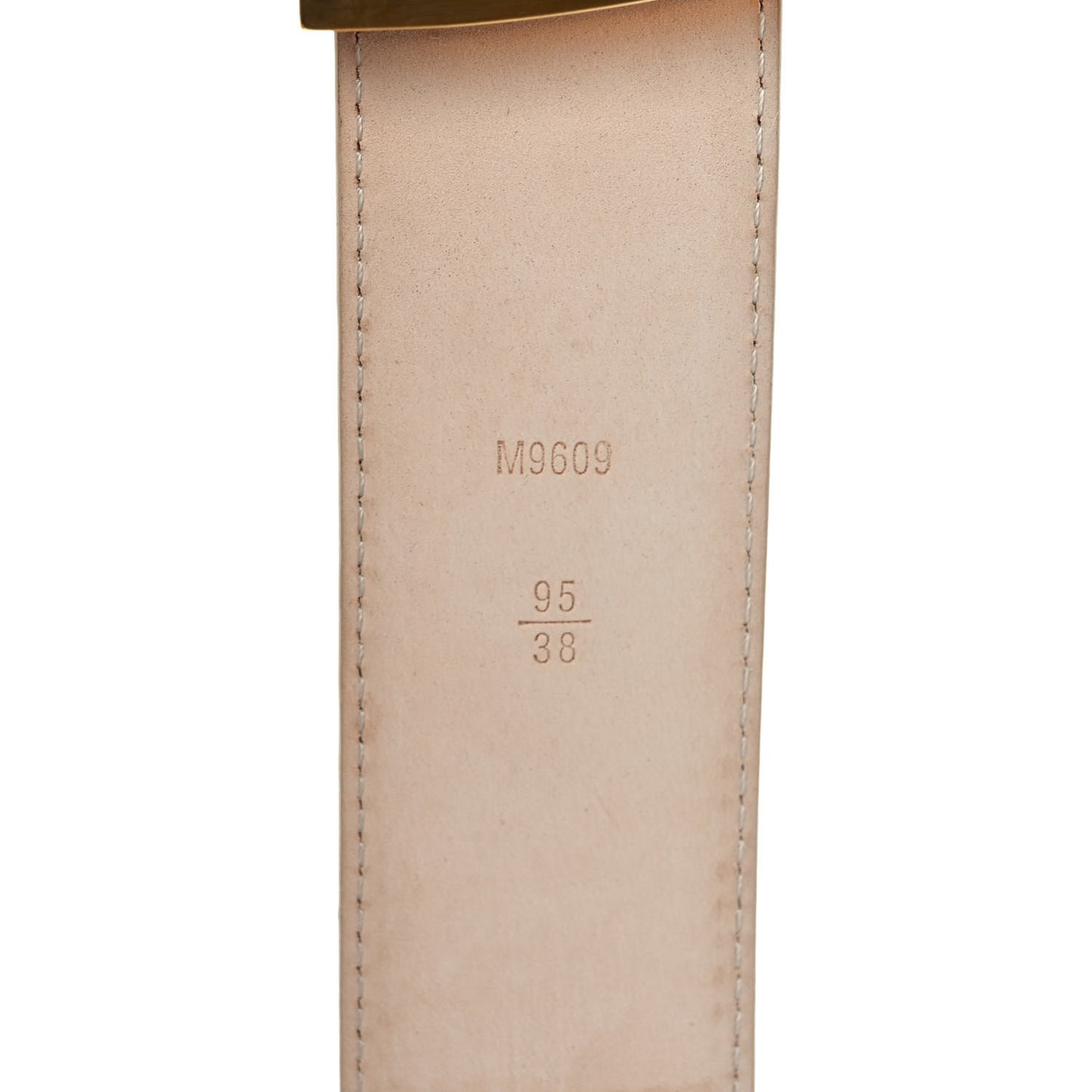 Damier Azur LV Initiales Belt 95 38