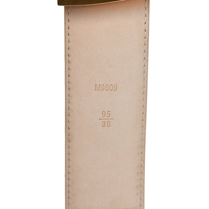 Louis Vuitton Damier Azur LV Initiales Belt 95 38 3 of 7
