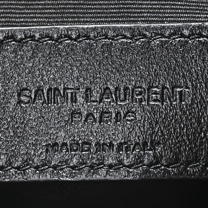 Saint Laurent Lambskin Carre Quilted Mini Shopping Bag Black 6 of 10