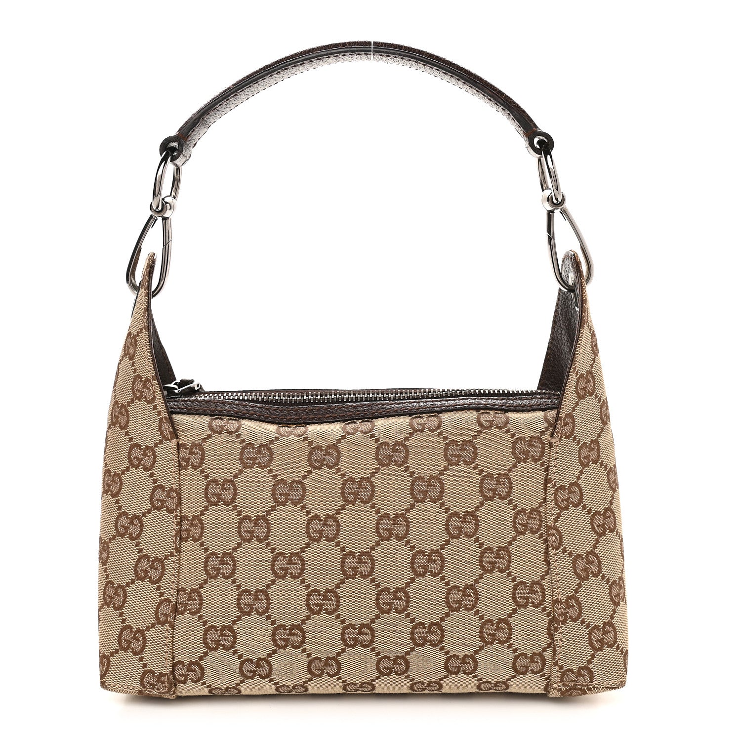 Gucci Monogram Small Hobo Dark Brown 1 of 10