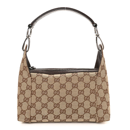 Gucci Monogram Small Hobo Dark Brown 1 of 10