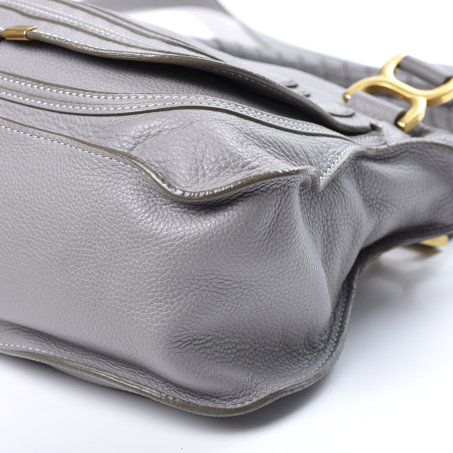 Chloe Calfskin Medium Marcie Satchel Cashmere Grey 6 of 8