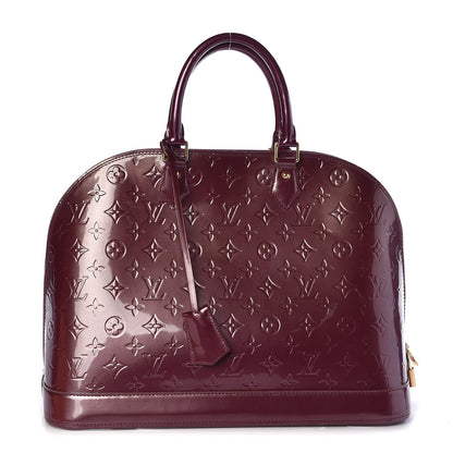 Louis Vuitton Vernis Alma GM Violet 1 of 10