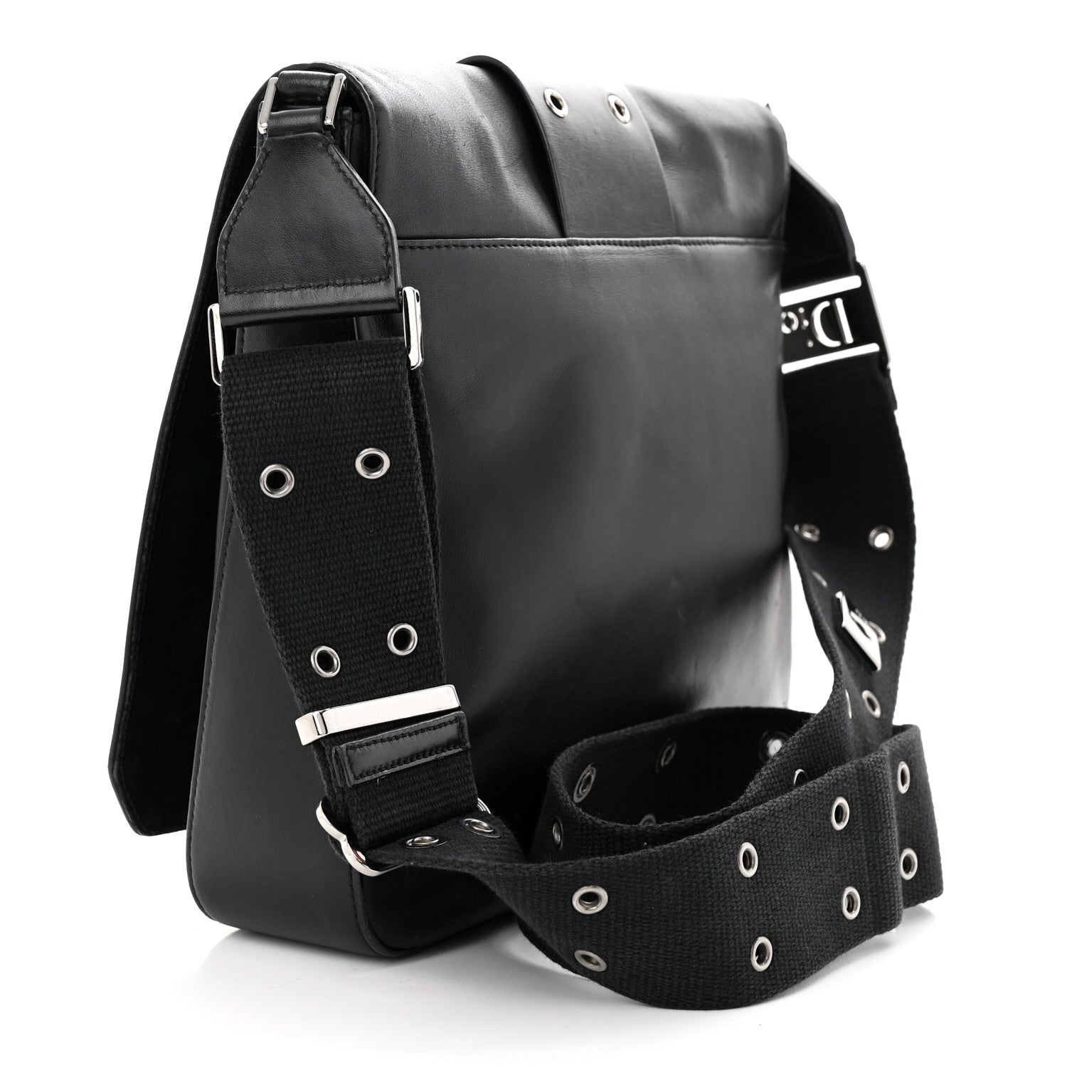 Christian Dior Calfskin Street Chic Messenger Black 2 of 13
