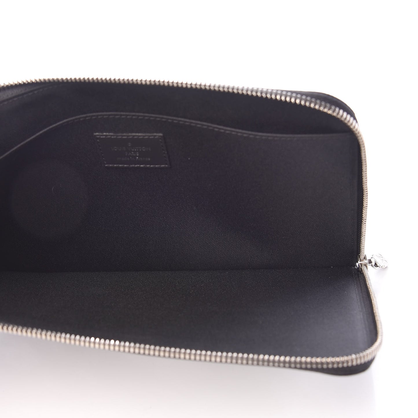 Canvas Printed Brushstroke Camouflage Pochette Jour PM Blue