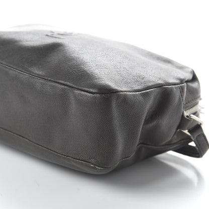Saint Laurent Lambskin Monogram Small Lou Camera Bag Black 7 of 12