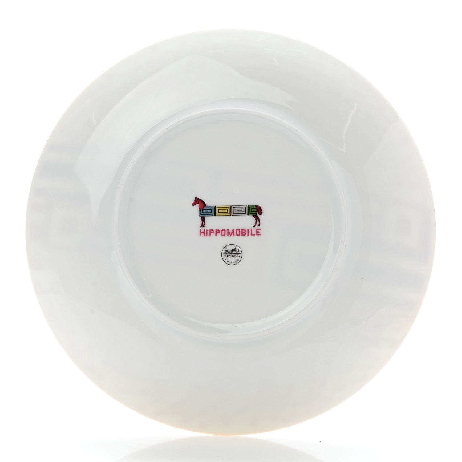 Hermes Porcelain Hippomobile Dessert Plate Set of 2 4 of 11