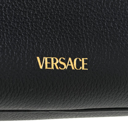 Versace Grained Calfskin Medusa Camera Bag Black 9 of 10