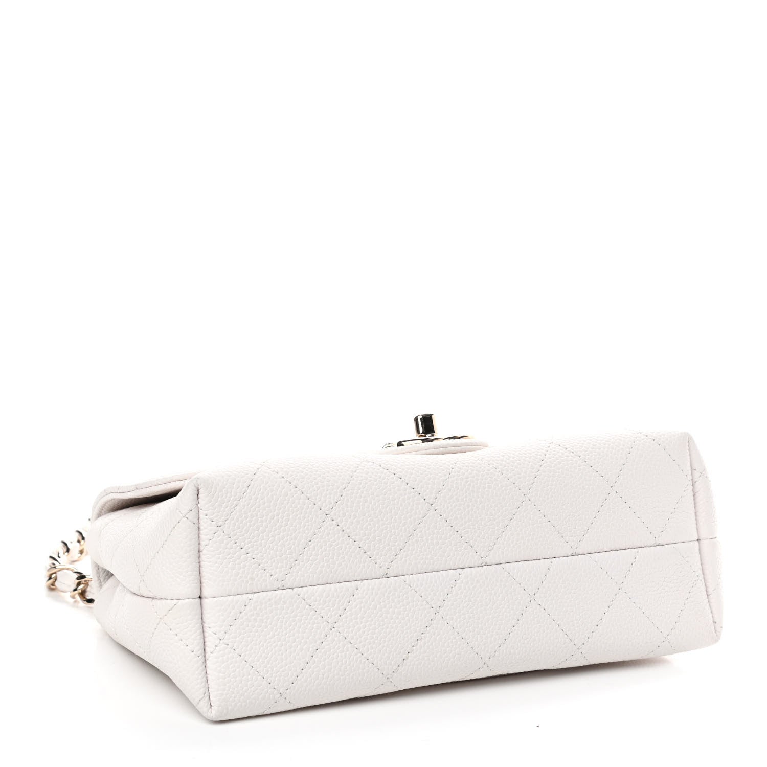 Chanel Caviar Quilted Small City Walk Flap White 3 of 4