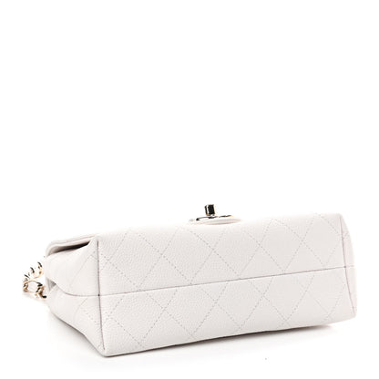 Chanel Caviar Quilted Small City Walk Flap White 3 of 4