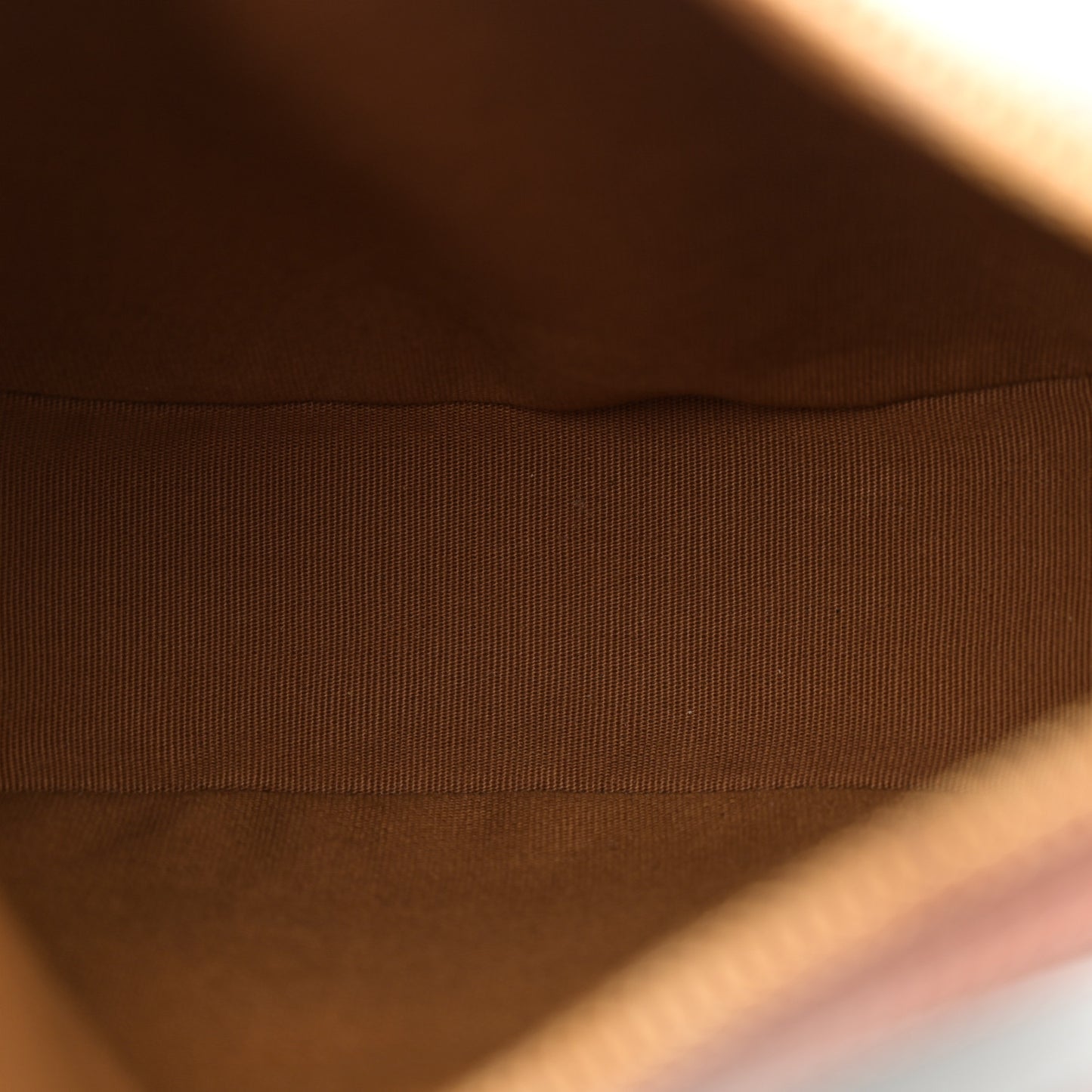 Calfskin Triomphe Canvas Small Heloise Shoulder Bag Tan
