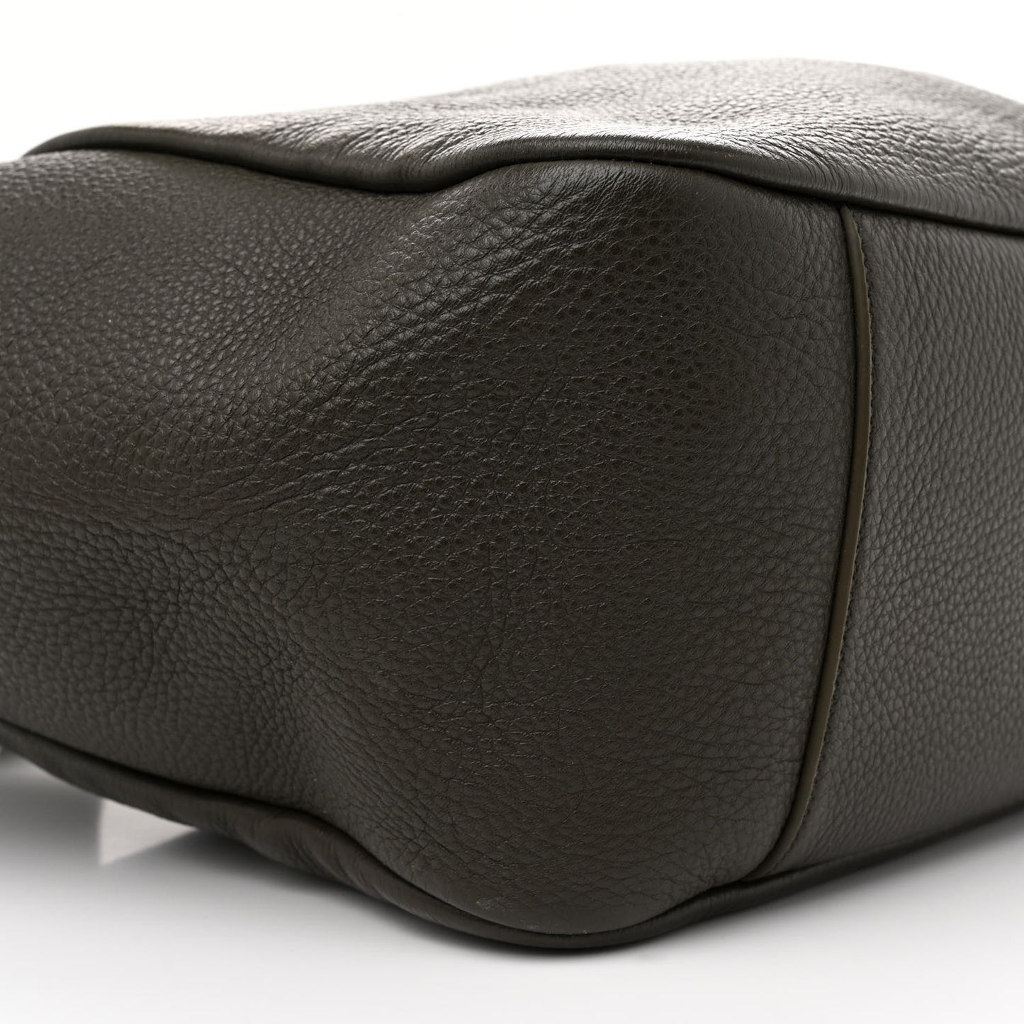 Grained Deerskin Bea Tote Musk