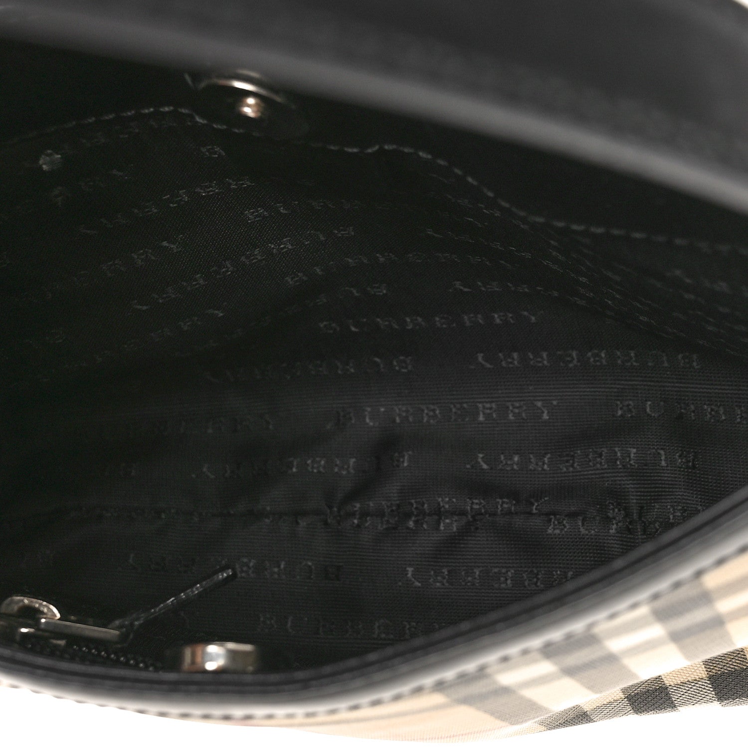 Burberry House Check Shoulder Bag Black 5 of 10