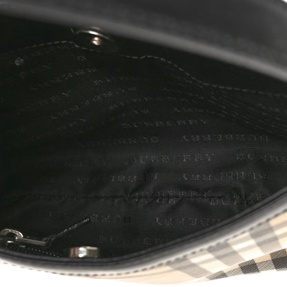 Burberry House Check Shoulder Bag Black 5 of 10