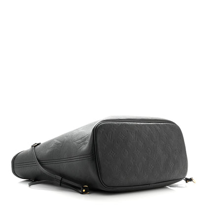 Louis Vuitton Empreinte Monogram Giant Neverfull MM Black 4 of 9