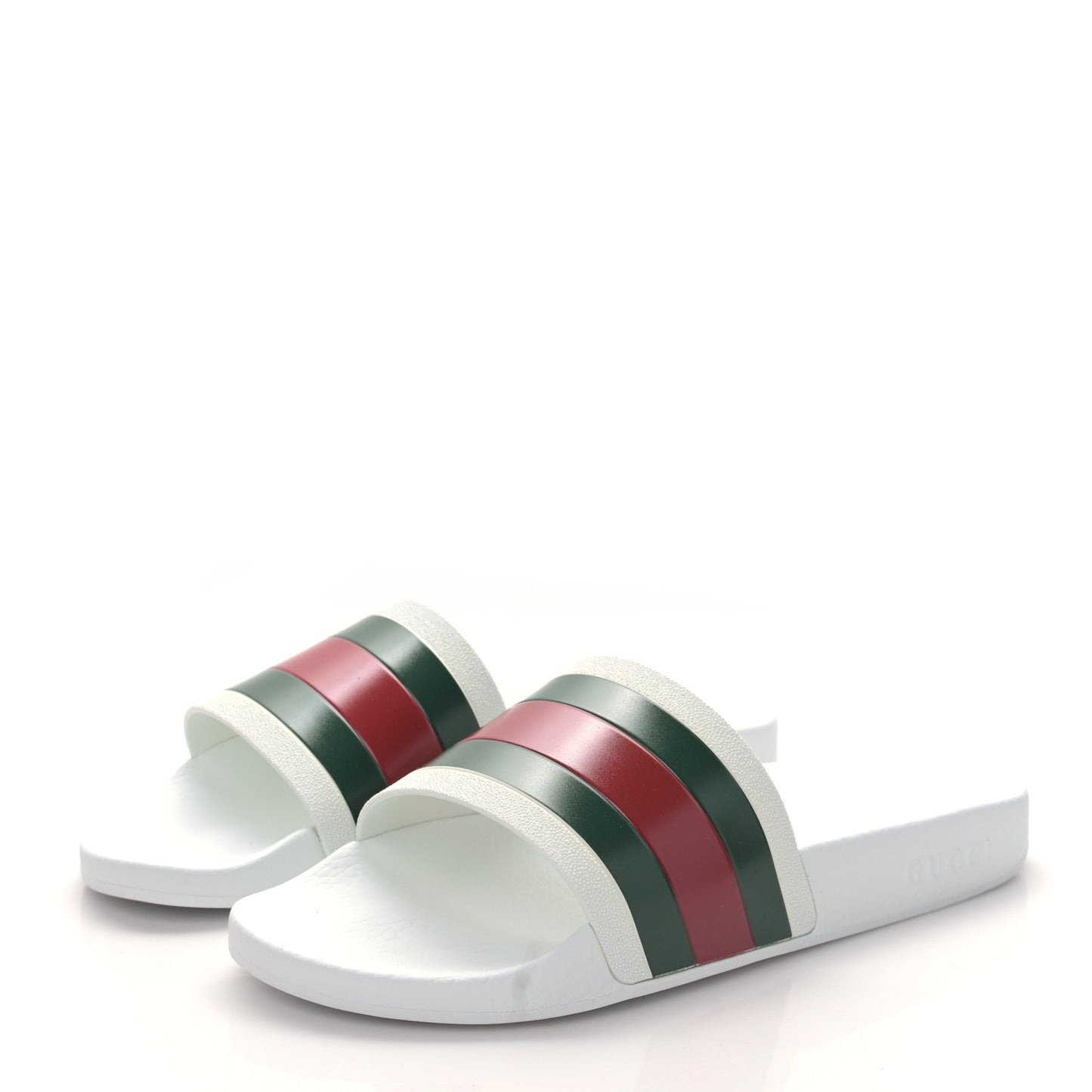Rubber Web Mens Pool Slide Sandals 10 Great White