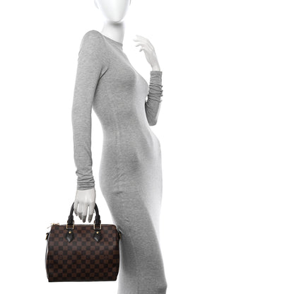 Louis Vuitton Damier Ebene Speedy Bandouliere 25 2 of 11