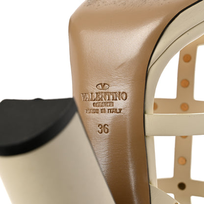 Valentino Garavani Calfskin Rockstud 90mm City 36 Ivory 7 of 15