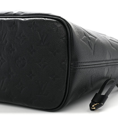 Louis Vuitton Empreinte Monogram Giant Neverfull MM Black 10 of 10