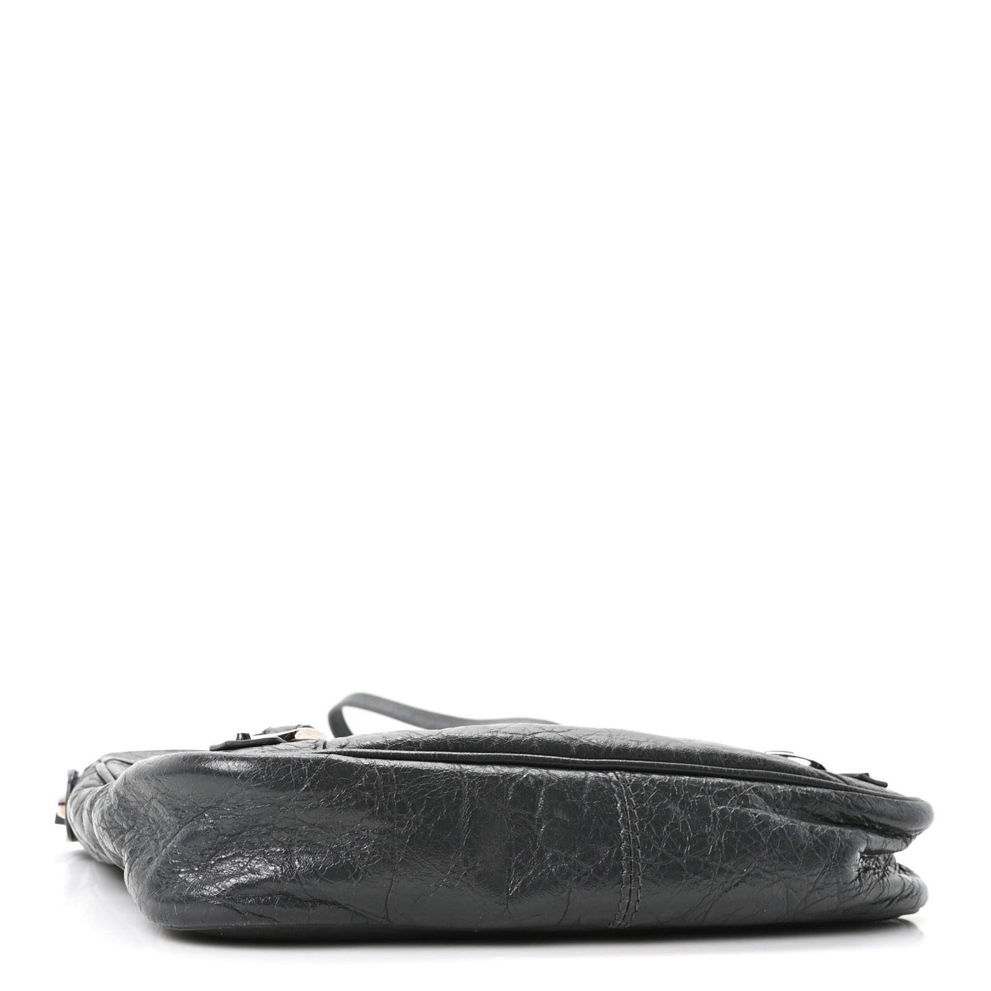 Agneau Classic Silver Hardware Hip Anthracite