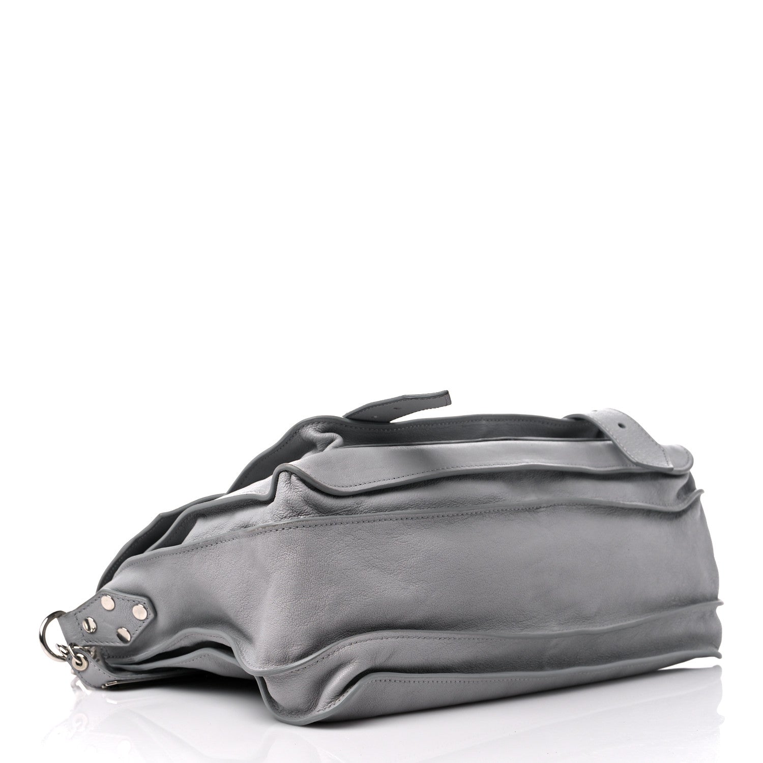 Proenza Schouler Lambskin Medium PS1 Satchel Concrete Grey 4 of 16