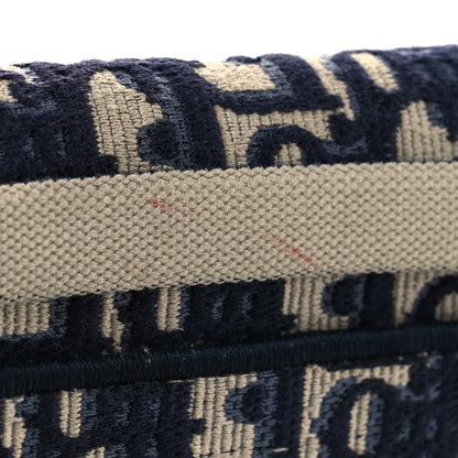 Christian Dior Oblique Slim Saddle Pouch Blue 11 of 15