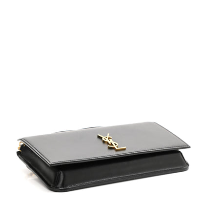 Saint Laurent Smooth Calfskin Monogram Phone Holder Crossbody Black 4 of 9