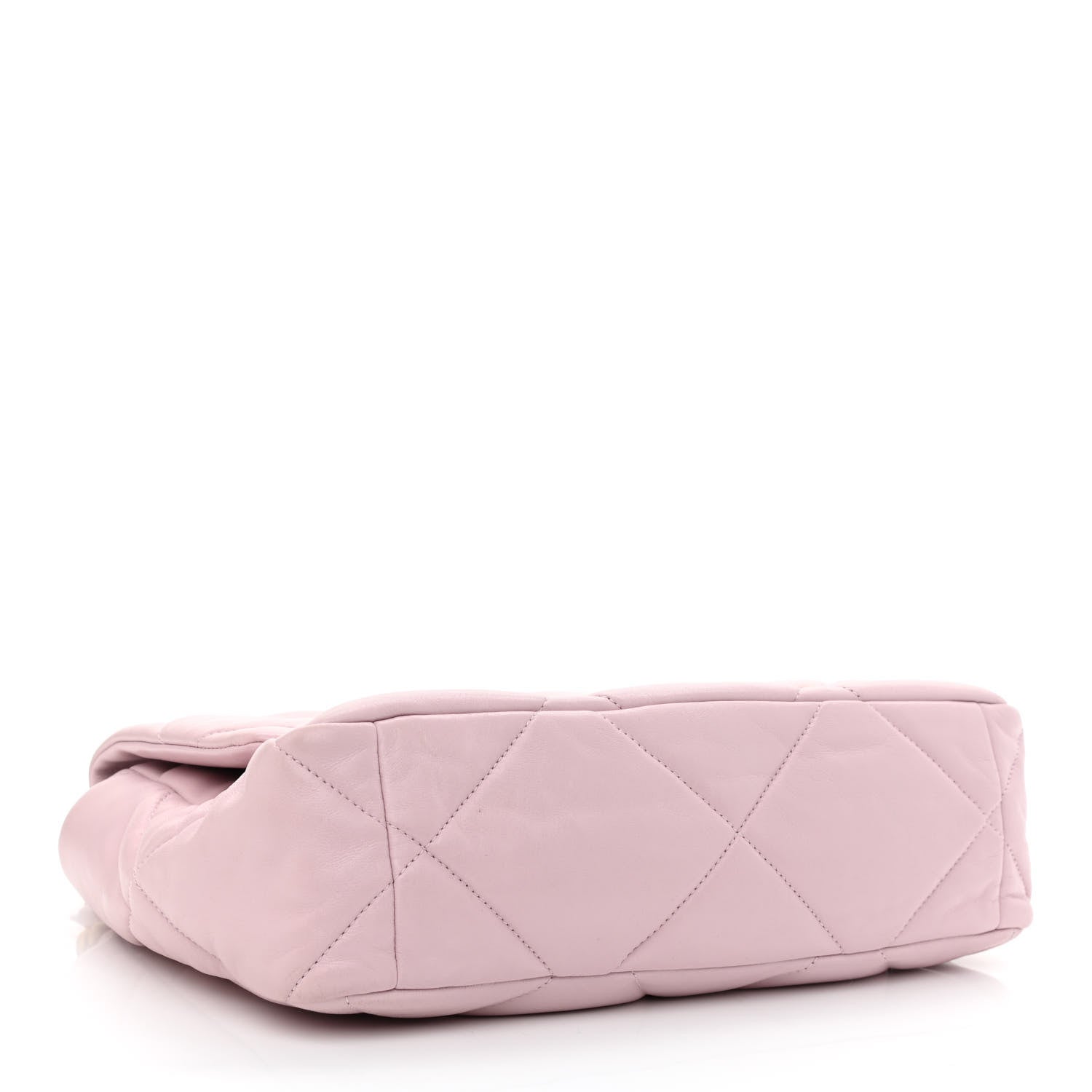 Chanel Lambskin Quilted Large Chanel 19 Flap Light Pink 4 of 10
