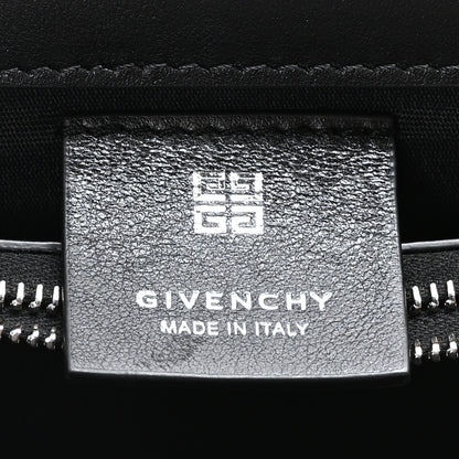 Givenchy Soft Calfskin 4G Embossed Medium Shoulder Bag Black 6 of 9