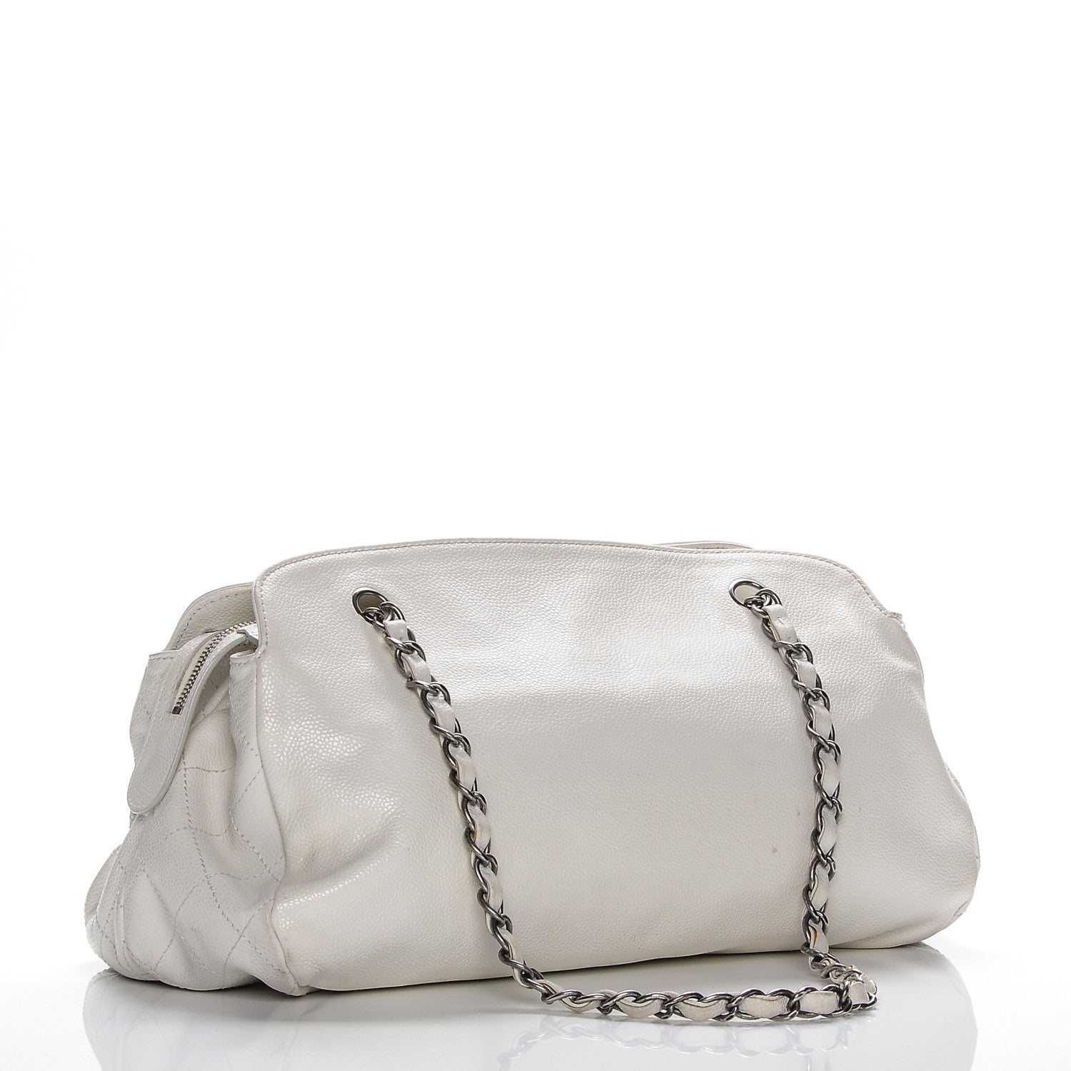 Chanel Caviar 31 CC Shoulder Bag White 3 of 10