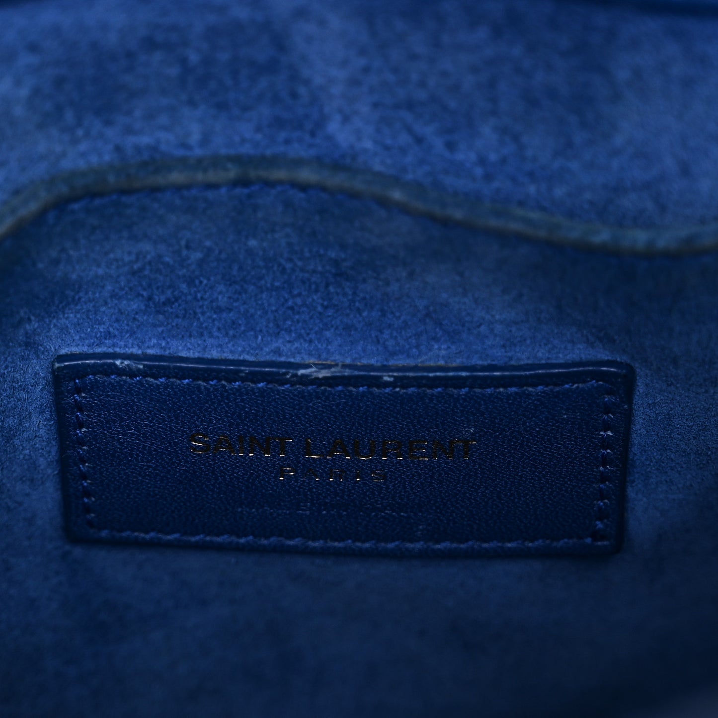 Calfskin Nano Sac De Jour Royal Blue