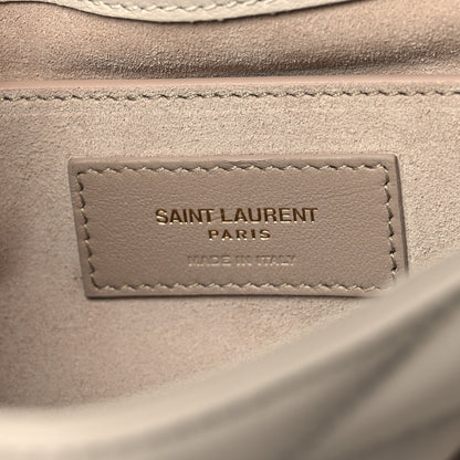 Saint Laurent Lambskin Quilted Le 57 Diamond Shoulder Bag Crema Soft 6 of 11