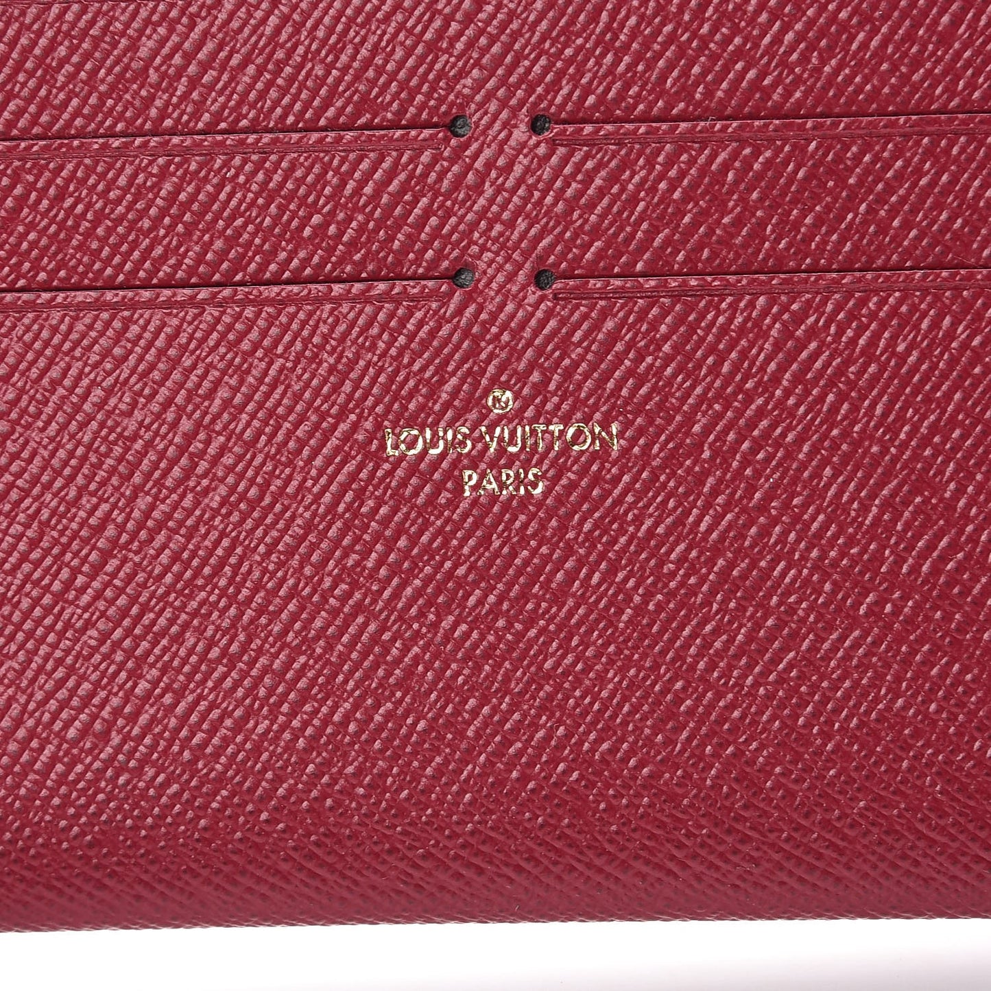 Calfskin Felicie Card Holder Insert Fuchsia