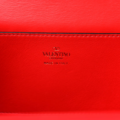 Valentino Garavani Grainy Calfskin Rockstud Allover Alcove Box Shoulder Bag Black 6 of 10