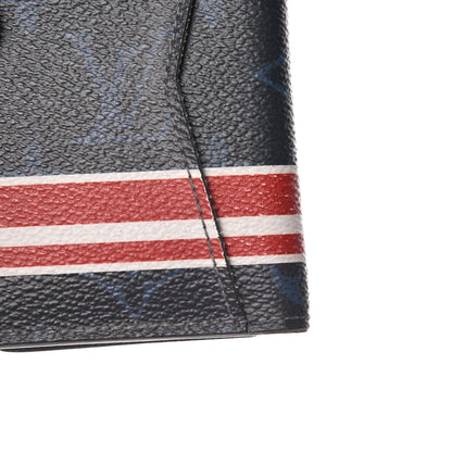 Louis Vuitton Monogram Cobalt Pocket Organizer NM Red Stripes 7 of 10