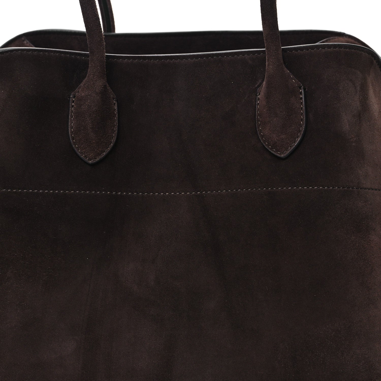 The Row Suede Soft Margaux 15 Mocha 7 of 10