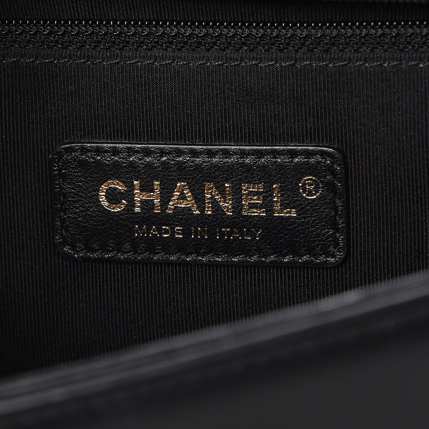 Lambskin Quilted New Medium Boy Flap Black