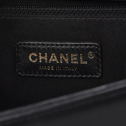Chanel Lambskin Quilted New Medium Boy Flap Black 6 of 8