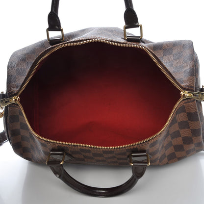 Louis Vuitton Damier Ebene Speedy Bandouliere 35 5 of 7