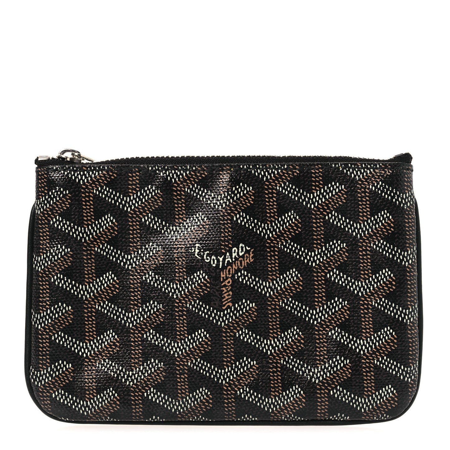 Goyardine Mini Senat Pochette Black