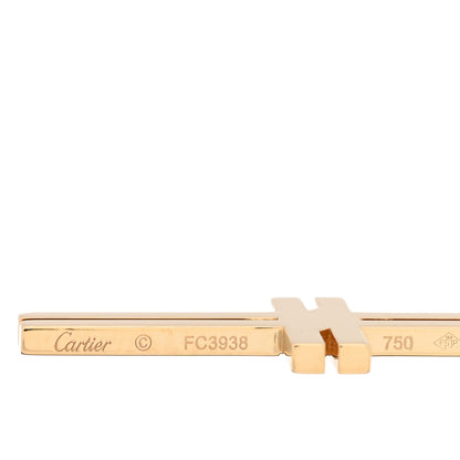 Cartier 18K Yellow Gold Double Cross Bracelet 3 of 3