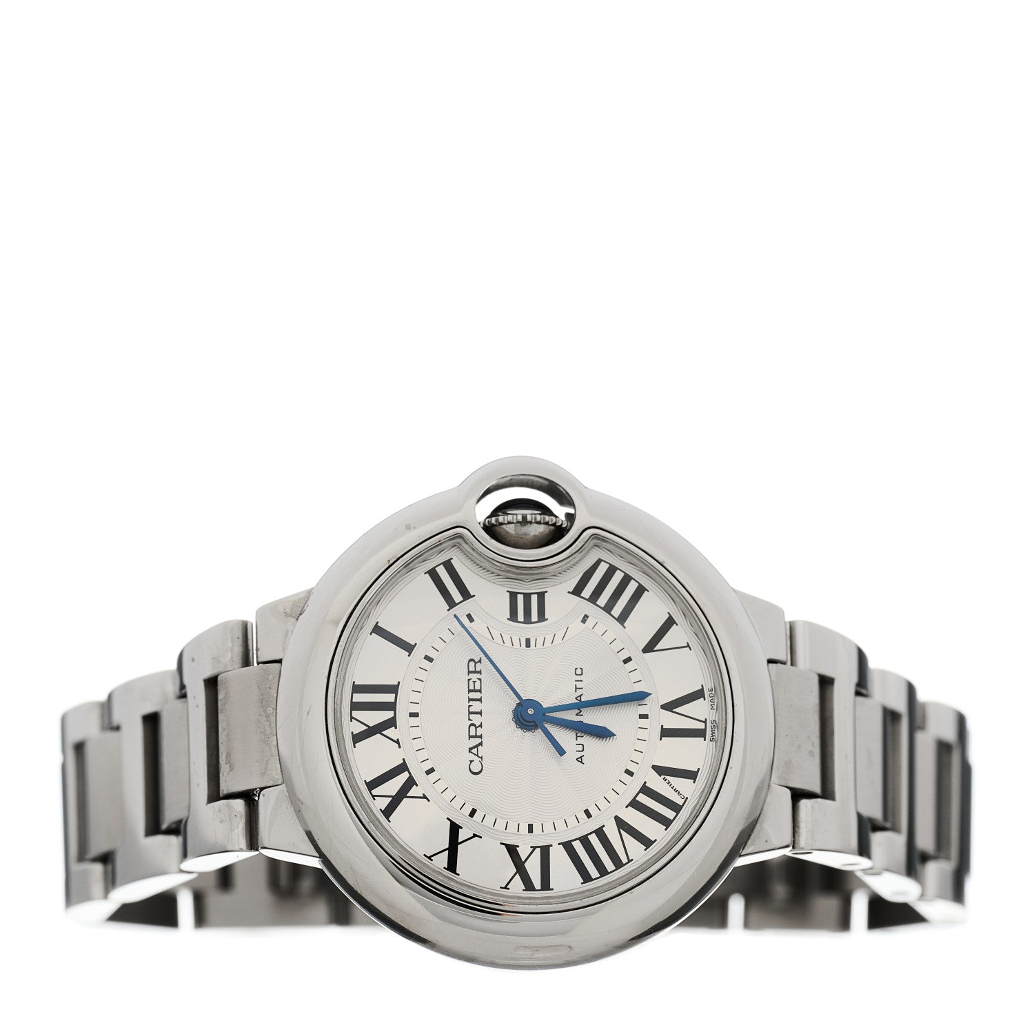 Cartier Stainless Steel 33mm Ballon Bleu De Cartier Automatic Watch 2 of 5