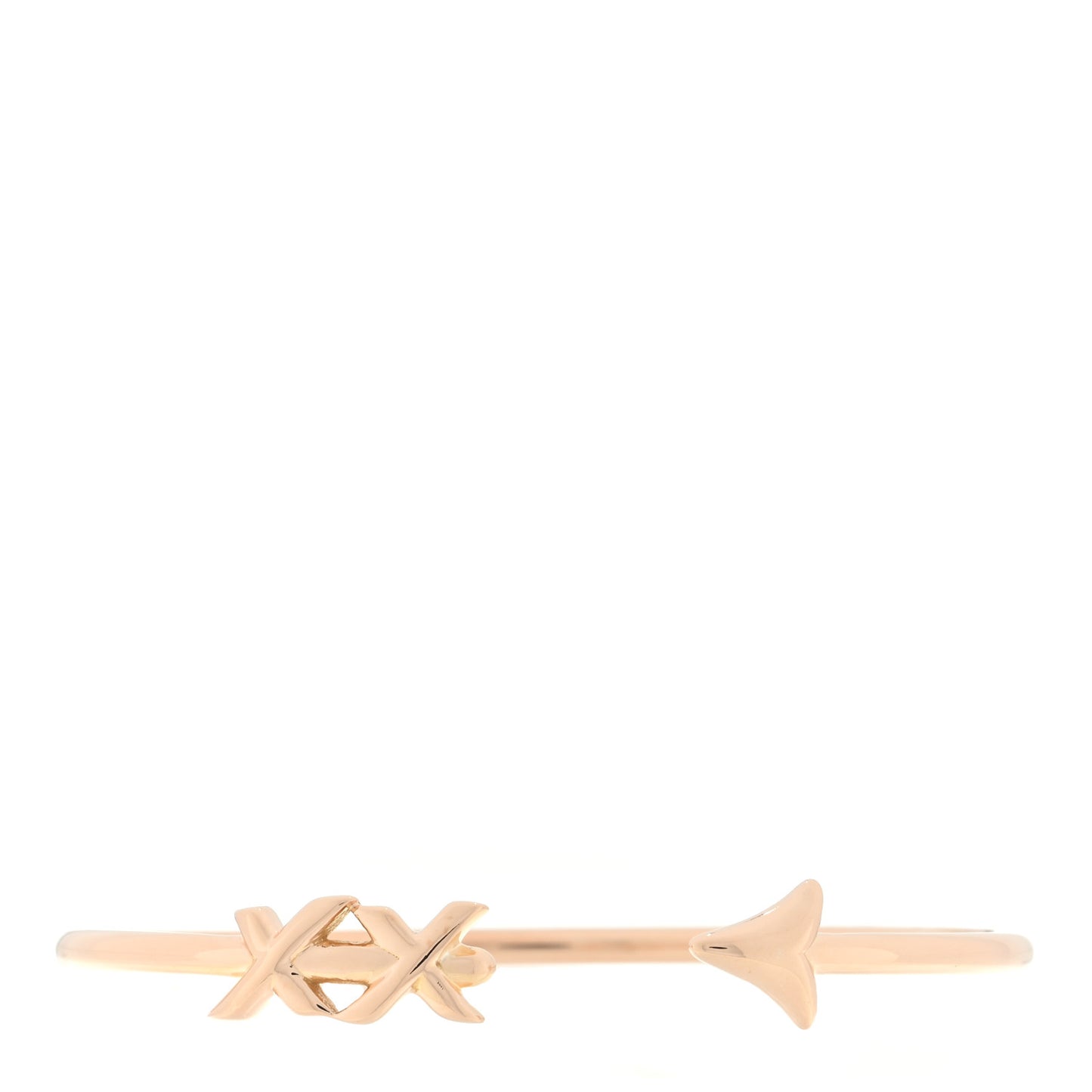 18K Rose Gold Paloma's Graffiti Arrow Cuff Bracelet