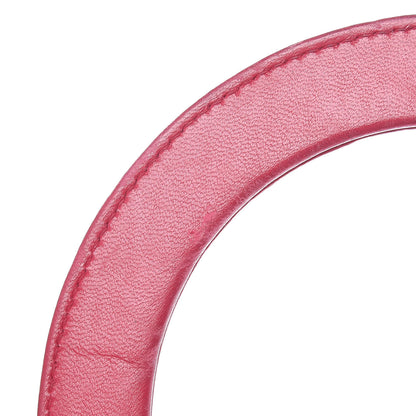 Christian Dior Lambskin Cannage Large Lady Dior Fuchsia 15 of 29