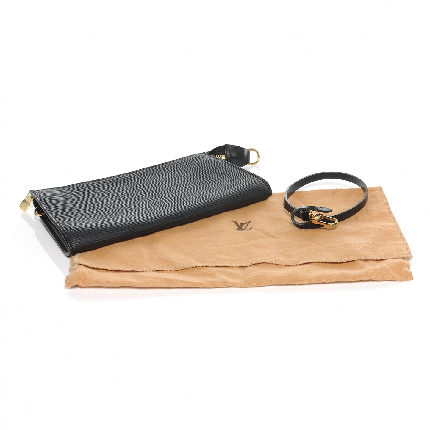Epi Pochette Accessories 21 Black