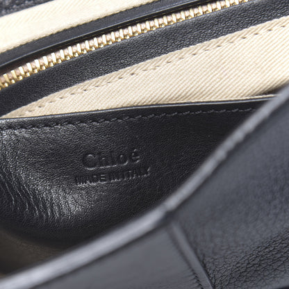 Chloe Grained Lambskin Calfskin Medium Lexa Shoulder Bag Black 6 of 13