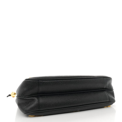 Chanel Caviar Triple CC Shoulder Bag Black 4 of 12