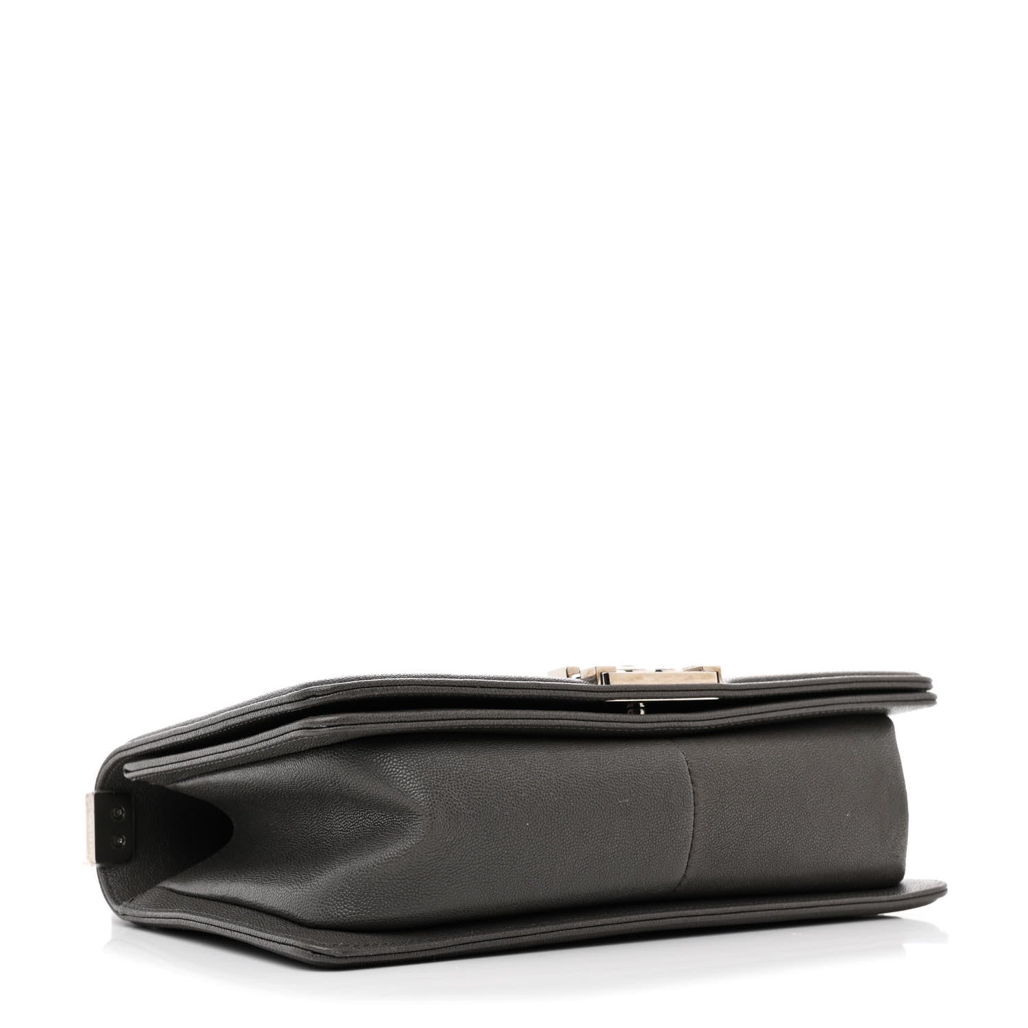 Chanel Caviar Quilted Medium Boy Flap Grey 4 of 10