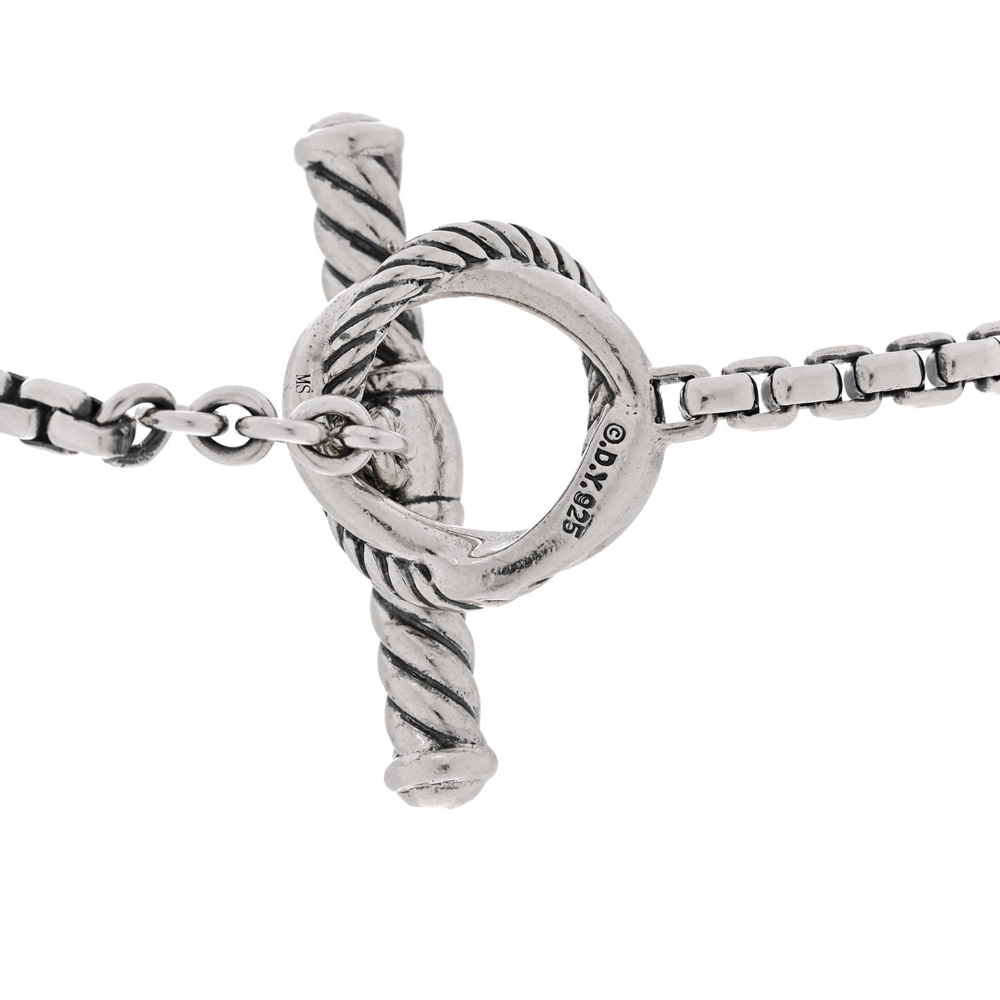 Sterling Silver Freshwater Cultured Pearl Infinity Station Chain Necklace
