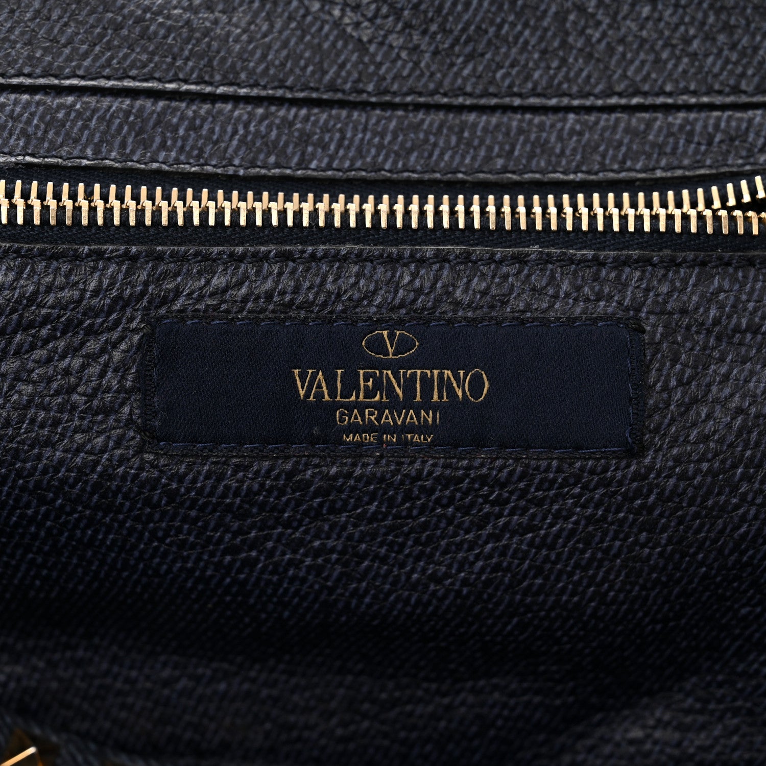 Valentino Garavani Denim Butterfly Embroidered Small Rockstud Tote Light Denim Multicolor 6 of 12